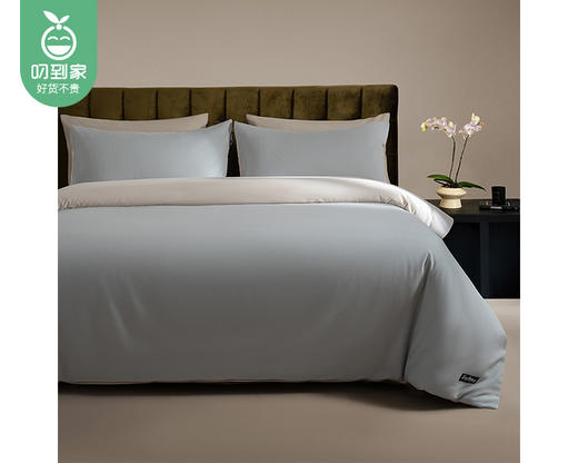 佳丽斯全棉素色磨毛四件套-暖暖（床单款-星灰）/1套（被套200*230cm，适合1.5/1.8米床）补单专用 商品图4