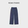 ROMI STUDIO“自然舒适”棉氨混纺松紧腰百搭休闲长裤RWCAX86697 商品缩略图0