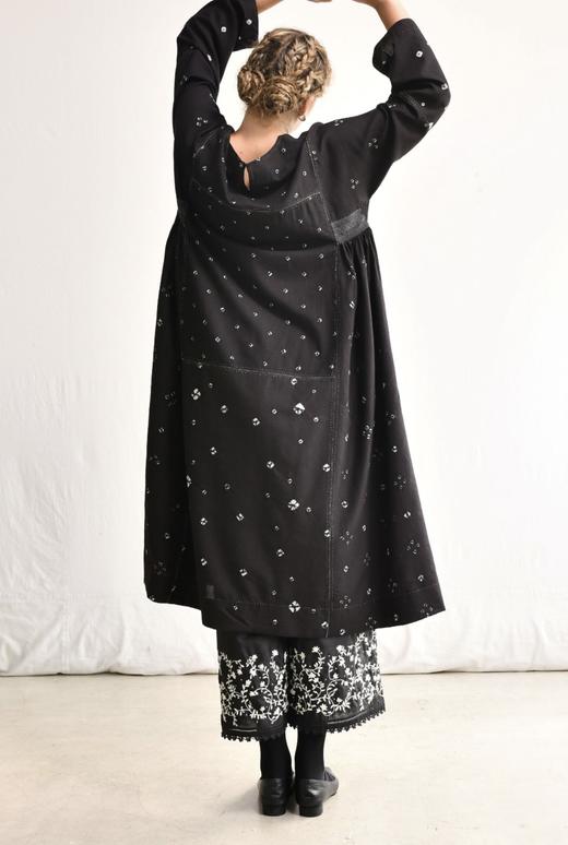 Maku复古刺绣圆领连衣裙 商品图9