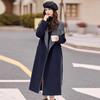 拼色双面呢羊毛大衣，显瘦宽松气质呢子外套HR-ASLZ8529 商品缩略图2