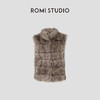 ROMI STUDIO狐狸腹毛马甲皮草蓬松顺滑皮毛一体 RWCWW86821 商品缩略图3