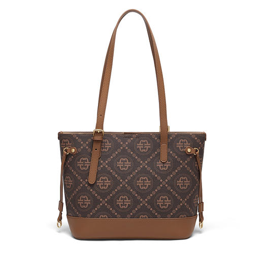 蔻一Cnoles 时尚复古大容量通勤包6171278 商品图3