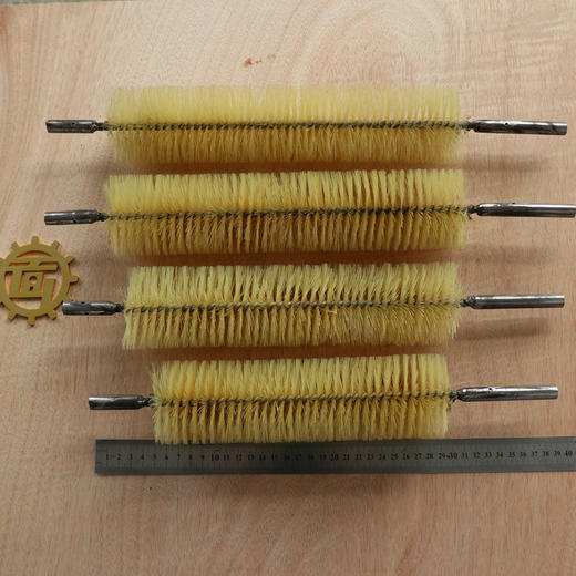 扫皮机 馄饨皮 抄手皮机粉箱下方圆刷子 商品图0