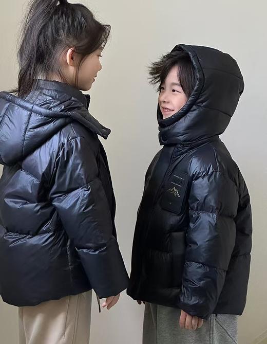 品牌去标发货儿童黑钻鹅绒羽绒服亏本秒杀 商品图5