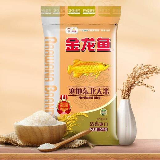 今日必抢！【限时优惠】手慢无！快抢！金龙鱼 寒地东北大米 5kg*袋 商品图2