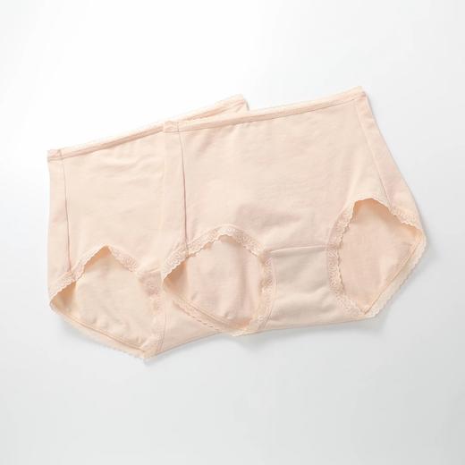安莉芳【到手3条】女士舒适简约花边棉质内裤高腰3条装EPW0324 商品图1