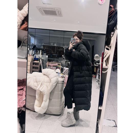 25AW上新【现货折上95折】 蕾蕾同款【羽绒王！】超轻云朵泡芙连帽长款羽绒外套 商品图1