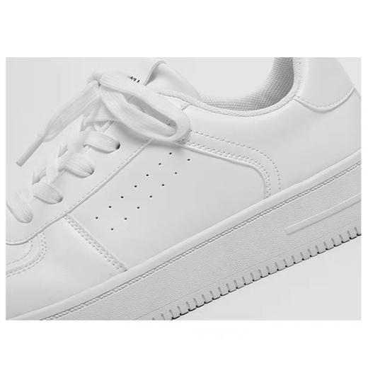 蔻一Cnoles 牛皮休闲百搭小白鞋透气板鞋 商品图2