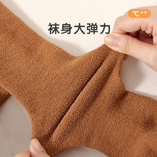【秒杀🔥！拍1发2！】新款秋冬外穿 保暖珊瑚绒加厚打底冬季加绒袜 儿童连裤袜女童裤子 商品图3