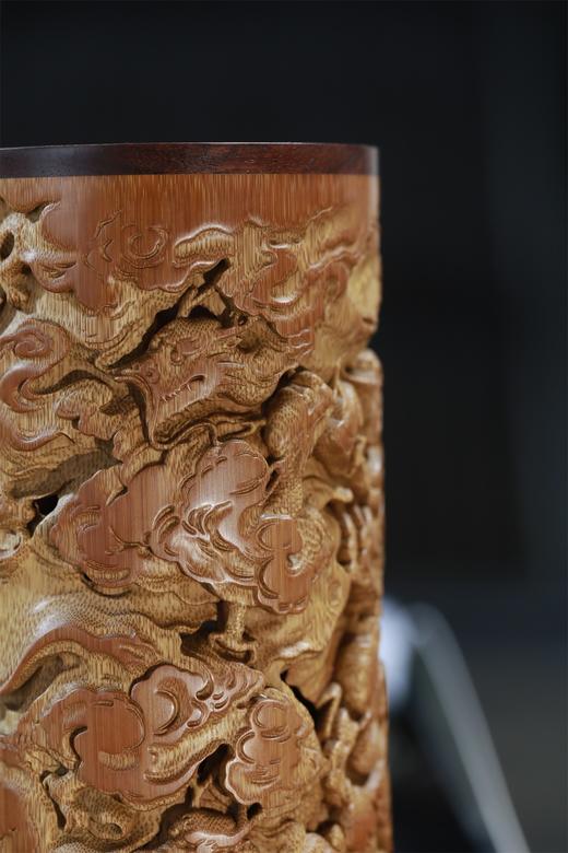 龙腾盛世。竹雕香薰炉 商品图10