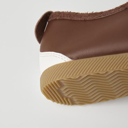 ROMI STUDIO“美式复古”牛皮革羊皮革拼色德训阿甘鞋 RWCAP34563 商品图4