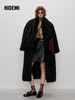 HIDEMI 大秀款进口环保卷毛长毛翻领廓形肩复古感加厚款大衣 商品缩略图8