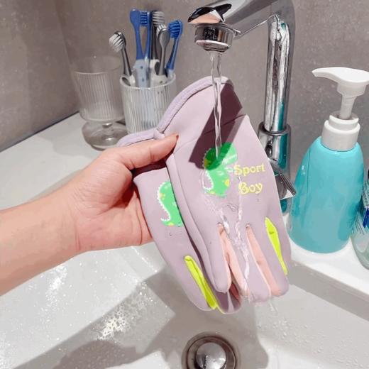 麦思克儿童卡通夜光保暖手套 商品图2