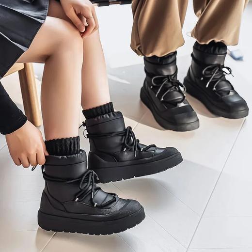 加棉舒适男女冬季保暖雪地靴 商品图0