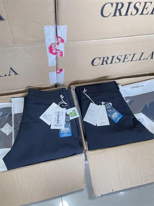 进口客供定织双层加厚复合纳米科技三防面料通勤商务户外男士小直筒弹力保暖休闲裤 商品图2