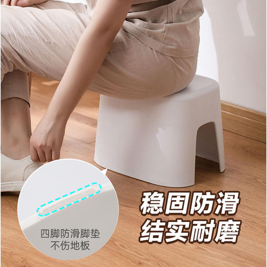 【茶花】普乐浴室防滑凳1个 商品图7