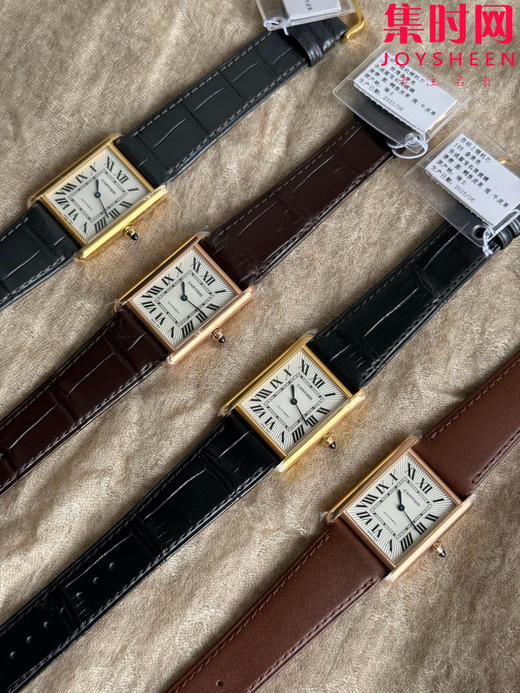 卡地亚 F1坦克系列WGTA0346 WGTA0357 WGTA0394 新款太阳纹坦克 男士腕表 小手腕福音 男女皆可佩戴 商品图3