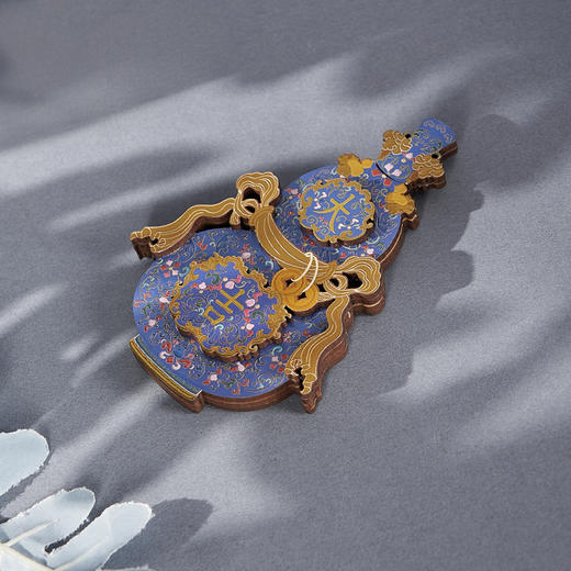 大英博物馆 东方梦境系列 福禄双全 葫芦木质抽拉冰箱贴 商品图1