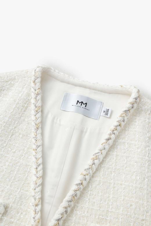 【商场同款】麦檬春秋香风气质优雅白月光马甲外套5F8213971 商品图5