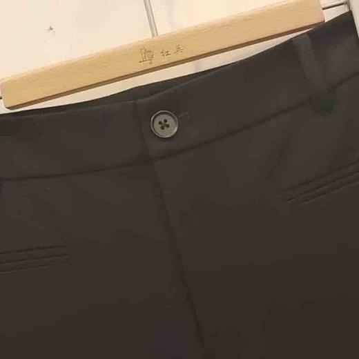 VIVIAN LIU TD2447502初秋女装新款斜插兜显瘦针织喇叭休闲长裤 商品图2