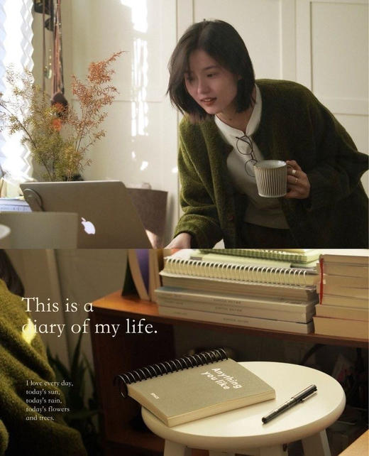 【Max Daex 苔藓绿针织外套】毛衣开衫复古又显白，超级正!超级显白的苔藓绿，穿在身上堪比反光板 商品图1