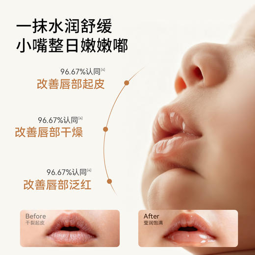 【每日精选】嫚熙儿童润唇棒秋冬保湿润唇膏男女宝宝舒缓滋润唇膏婴儿护唇膏 商品图2