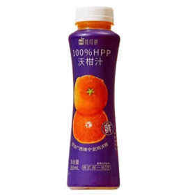 【超市】唯可鲜 100%沃柑汁280ml