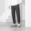 【绵羊毛系列】罗蒙秋冬男士休闲裤撞色袋布时尚立体剪裁舒适百搭长裤子 商品缩略图2