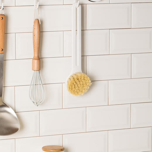 【茶花】易洁刷锅长柄洗碗刷 商品图8