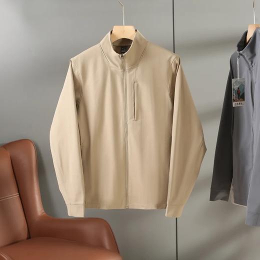 都市休闲 户外运动兼顾 挺括定制面料 户外城市运动休闲立领男士夹克外套 商品图5