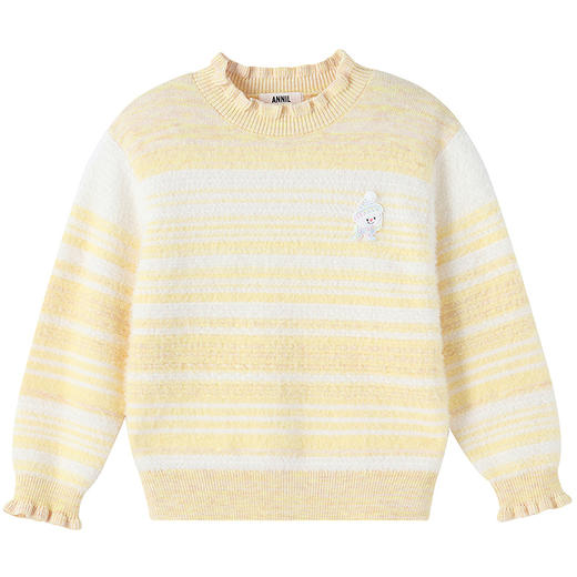 【实体店同款】女童中领针织衫冬季新款安奈儿童装XG544013 商品图6