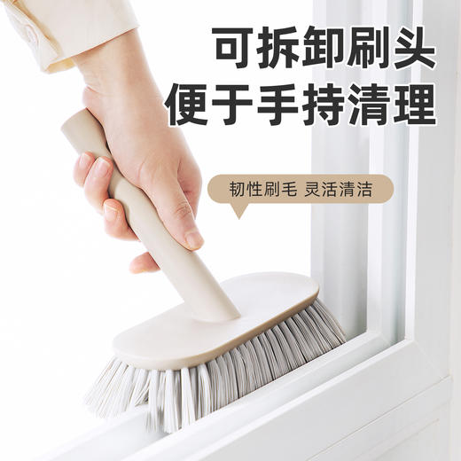 【茶花】长柄地刷卫生间地刷头发 商品图3