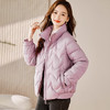 丁摩 立领轻薄短款羽绒服女F6549 商品缩略图0