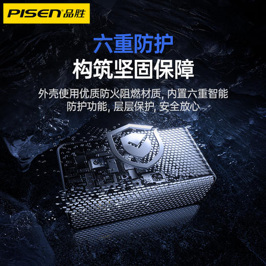 品胜  100W GaNHub桌面氮化镓充电拓展坞套装 转换插头多口快充通用苹果17/16华为手机笔记本Switch底座HDMI投屏 商品图4