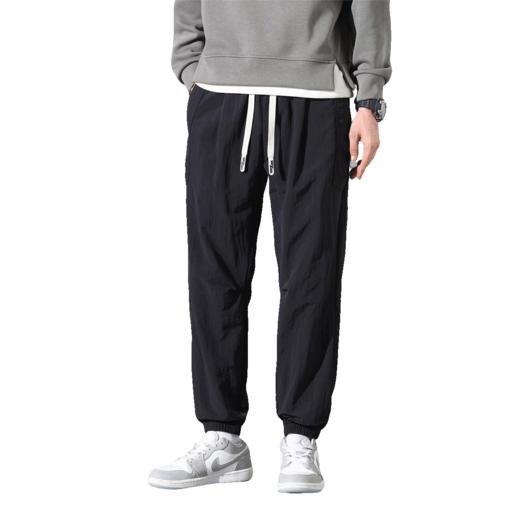 罗蒙秋冬休闲裤男士工装伞兵裤系列腰部抽绳可修饰各种腿型显瘦长裤 商品图7