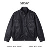 SDSA男士秋冬新款痞帅男装高街时尚纯色拉链立领夹克外套嘻哈百搭 商品缩略图0