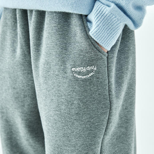 棵初加绒休闲卫裤806K258085CD 商品图5