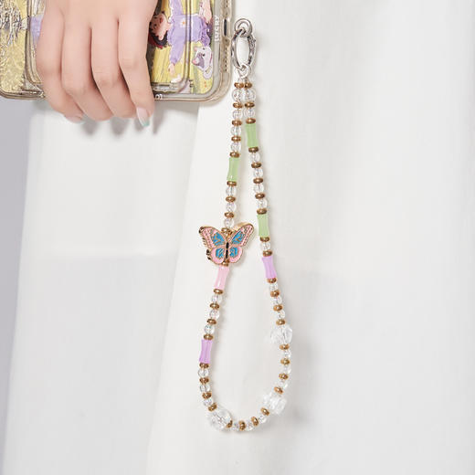 大英博物馆 东方梦境系列 粉黛之梦手机链 商品图2