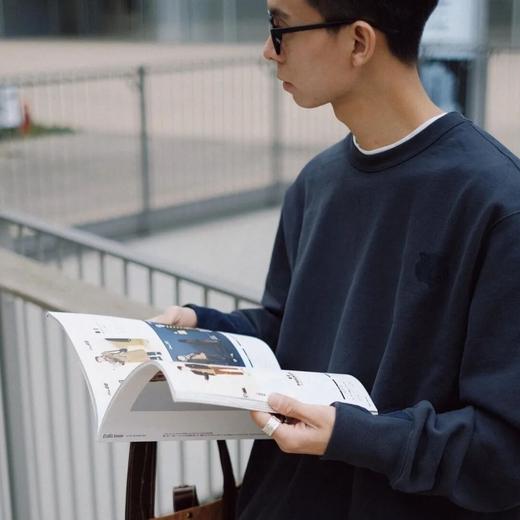 【2件减10元】伊泺杉虎头刺绣加绒圆领卫衣 |「虎头刺绣」，拿捏时髦慵懒感，男女同款，尺码一样【4-8天发货】 商品图1