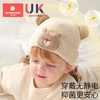 科巢婴儿帽子秋冬新生幼儿男宝宝女小月龄纯棉外出保暖针织毛线帽 商品缩略图4