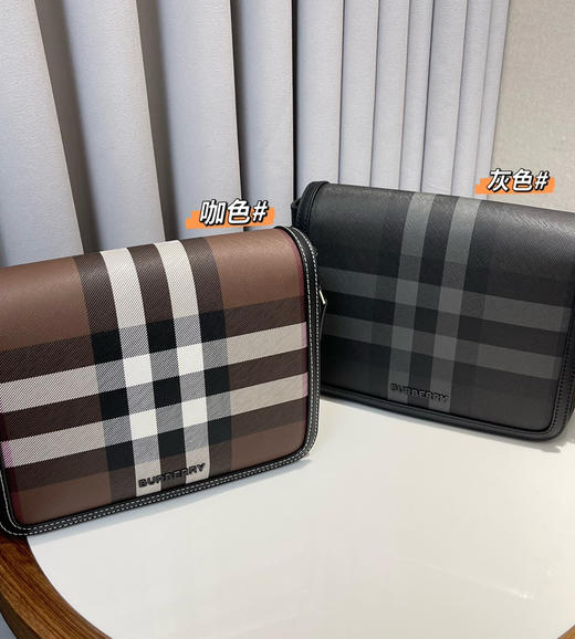 就一批bur原单真皮男士单肩包102704 商品图7