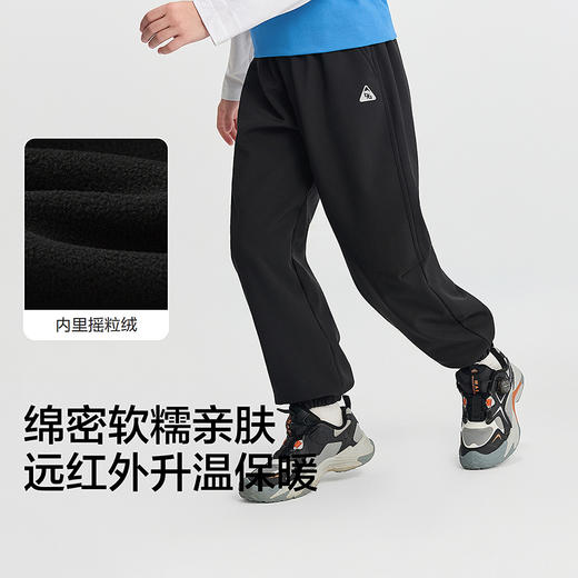 巴拉巴拉balaOne儿童长裤男童女童2025冬装新款加绒束脚裤子保暖 商品图3