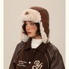 【复古潮流❗️皮革飞行员帽子】骑行机车保暖神器，加绒护耳雷锋帽， 男女通用，颜值保暖双在线，2025秋冬款男女保暖雷锋帽加绒护耳骑行机车帽QQ 商品缩略图0