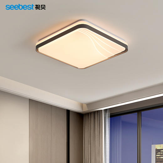 简影正方-卧室灯 商品图0