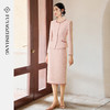 【雾粉凝光】小香风套装女2025秋冬粗花呢西装外套富家千金风穿搭 商品缩略图3