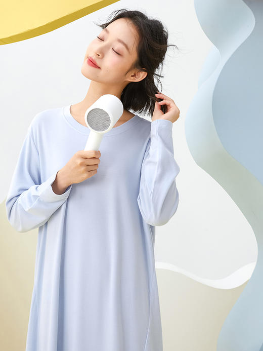 内茵 秋冬超轻软睡裙-无胸垫 商品图4