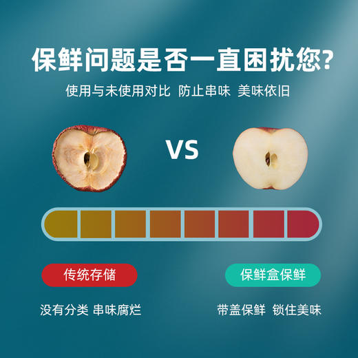 【茶花】贝格冰箱保鲜盒野餐露营打包盒 商品图3