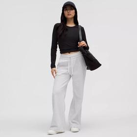 Lululemon Scuba  加绒阔腿裤