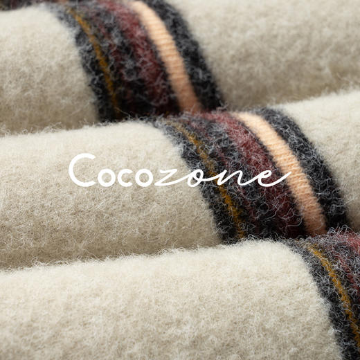 COCO ZONE 刘 一一 “条纹定律”撞色条纹长袖T恤CD1A1602 商品图4