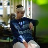 绽放605朵/高端麻棉纱线肌理蓝晕染舒适百搭手工编线马甲女秋叠穿 商品缩略图1